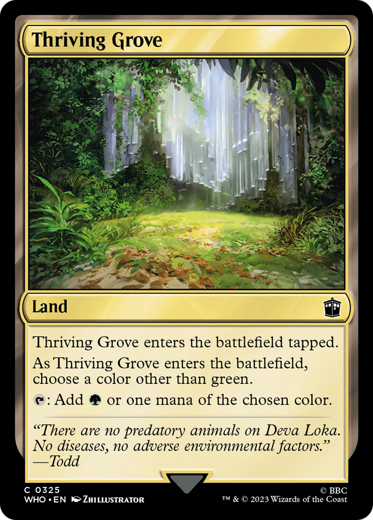 Thriving Grove [Doctor Who] | Gear Gaming Fayetteville