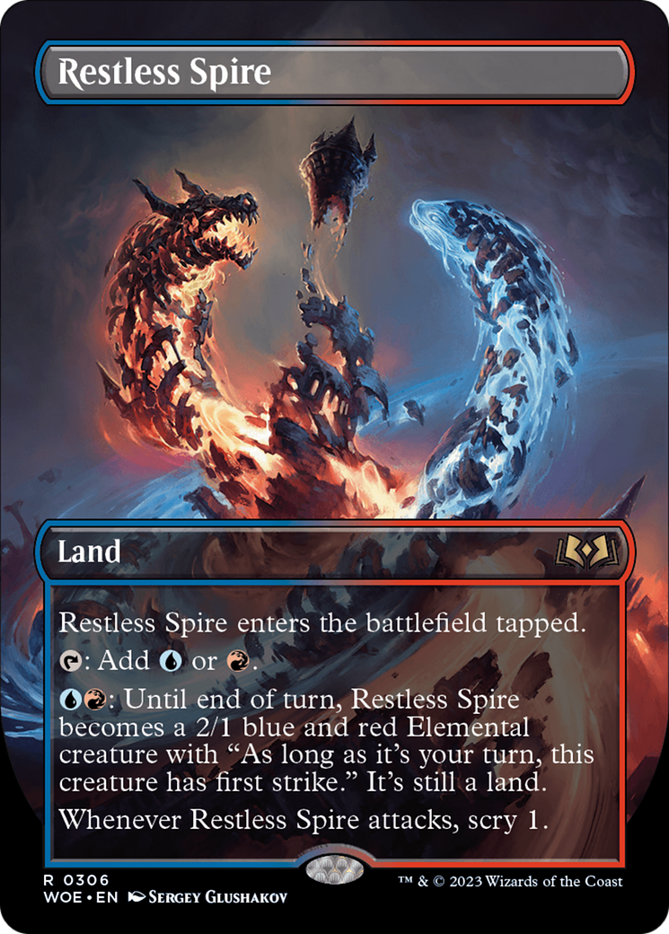 Restless Spire (Borderless) [Wilds of Eldraine] | Gear Gaming Fayetteville