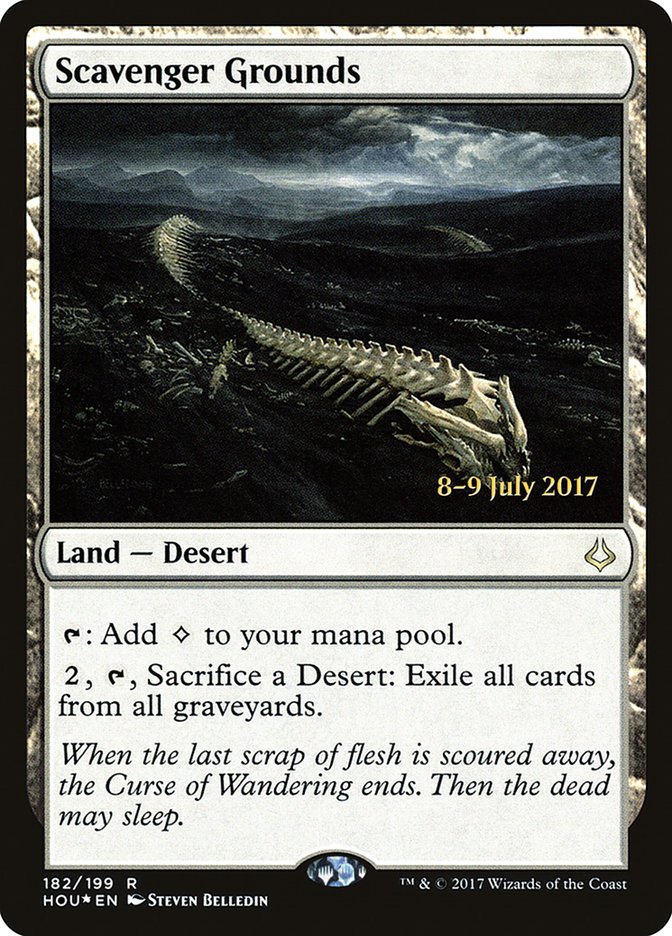 Scavenger Grounds [Hour of Devastation Prerelease Promos] | Gear Gaming Fayetteville