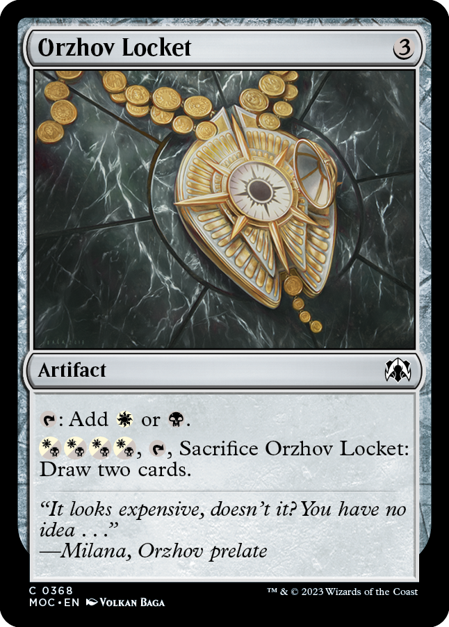 Orzhov Locket [March of the Machine Commander] | Gear Gaming Fayetteville