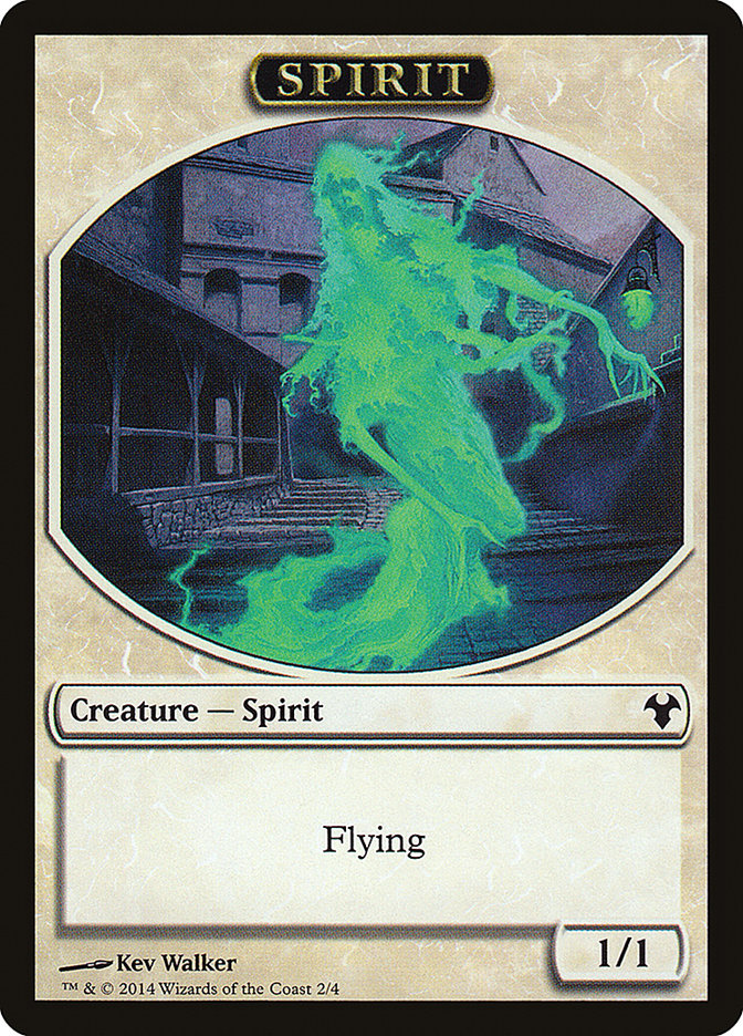 Myr // Spirit Double-Sided Token [Modern Event Deck 2014 Tokens] | Gear Gaming Fayetteville