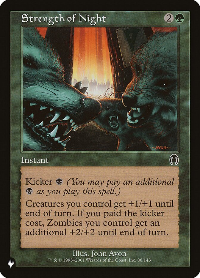 Strength of Night [The List] | Gear Gaming Fayetteville