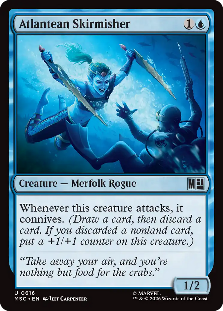 Atlantean Skirmisher [Marvel Super Heroes Commander] | Gear Gaming Fayetteville