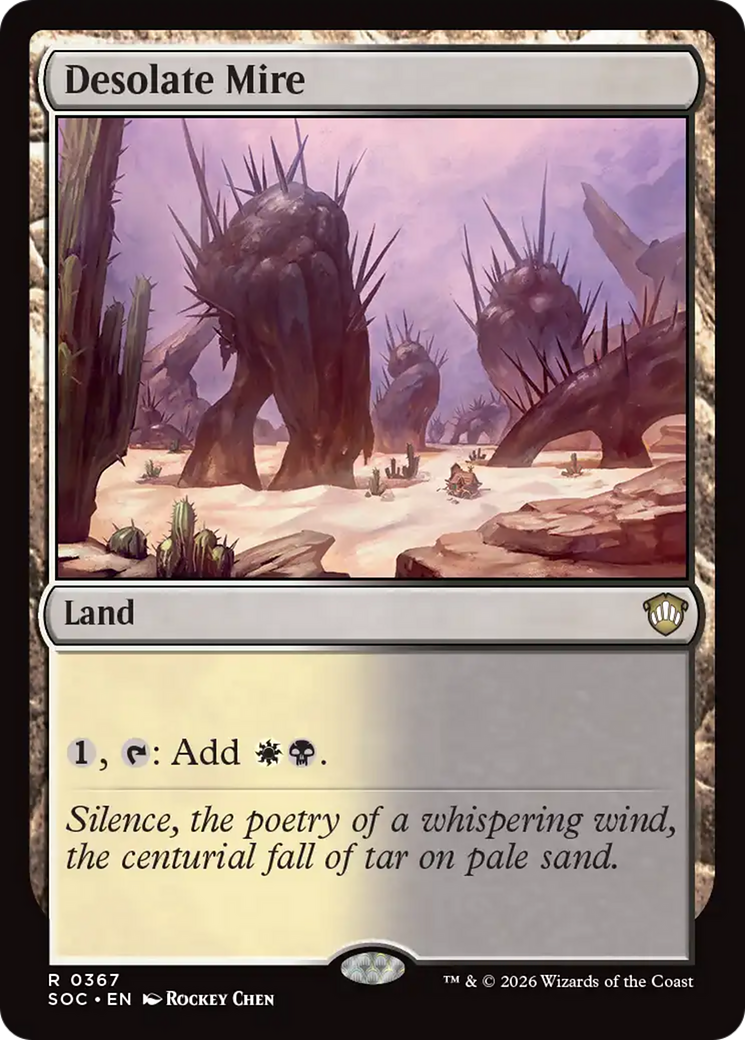 Desolate Mire [Secrets of Strixhaven Commander] | Gear Gaming Fayetteville