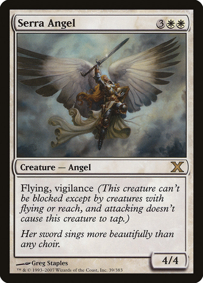 Serra Angel [Tenth Edition] | Gear Gaming Fayetteville