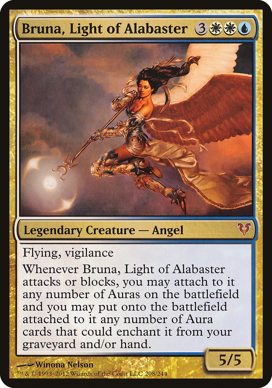 Bruna, Light of Alabaster (Oversized) [Open the Helvault] | Gear Gaming Fayetteville