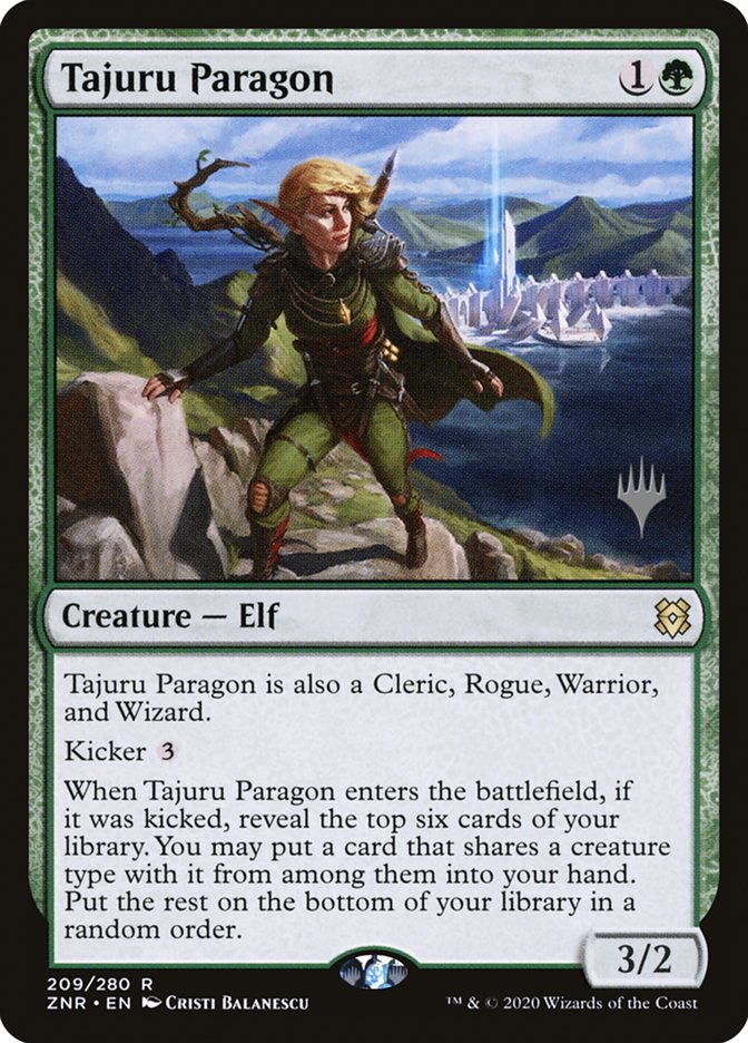 Tajuru Paragon (Promo Pack) [Zendikar Rising Promos] | Gear Gaming Fayetteville