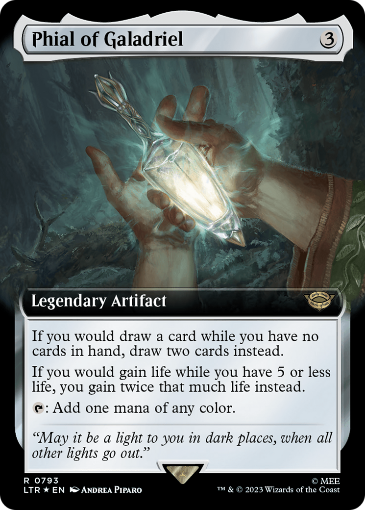 Phial of Galadriel (Extended Art) (Surge Foil) [The Lord of the Rings: Tales of Middle-Earth] | Gear Gaming Fayetteville