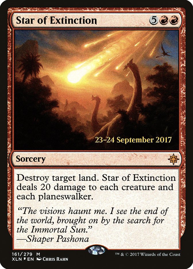 Star of Extinction [Ixalan Prerelease Promos] | Gear Gaming Fayetteville