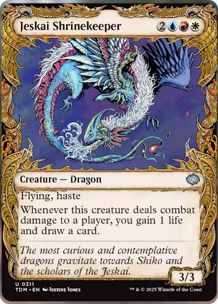 Jeskai Shrinekeeper (Showcase) [Tarkir: Dragonstorm] | Gear Gaming Fayetteville