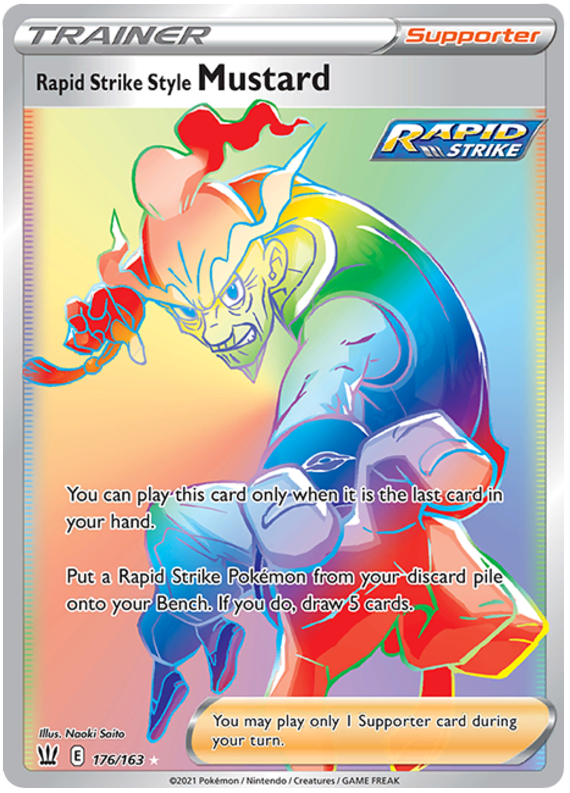 Rapid Strike Style Mustard (176/163) [Sword & Shield: Battle Styles] | Gear Gaming Fayetteville