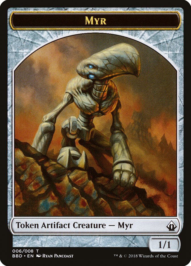 Myr Token [Battlebond Tokens] | Gear Gaming Fayetteville