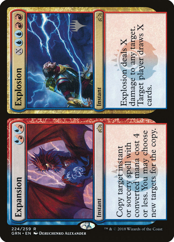 Expansion // Explosion (Promo Pack) [Guilds of Ravnica Promos] | Gear Gaming Fayetteville