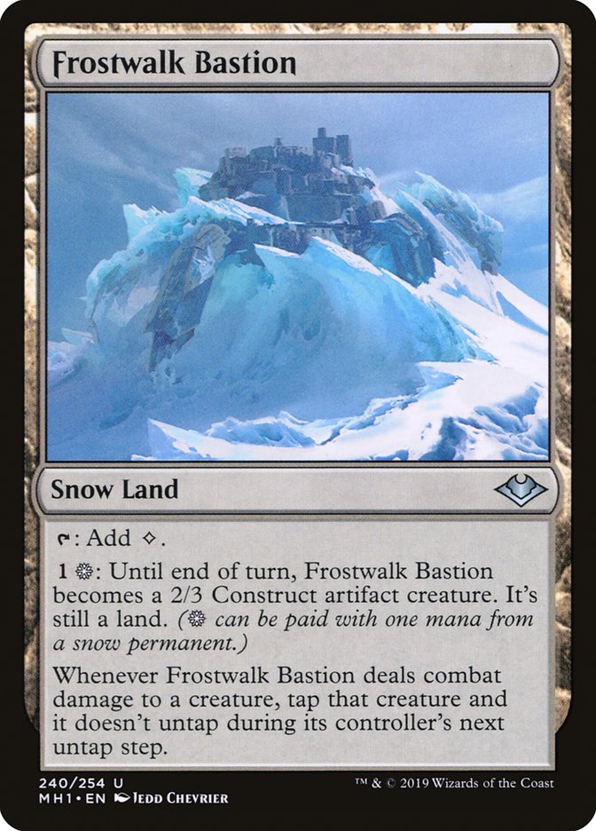 Frostwalk Bastion [Modern Horizons] | Gear Gaming Fayetteville