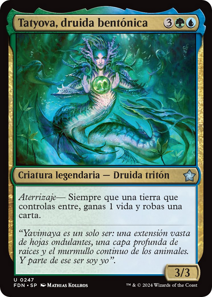 Tatyova, Benthic Druid [Foundations] | Gear Gaming Fayetteville