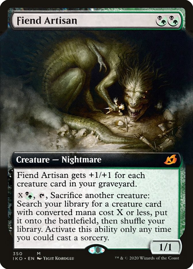 Fiend Artisan (Extended Art) [Ikoria: Lair of Behemoths] | Gear Gaming Fayetteville
