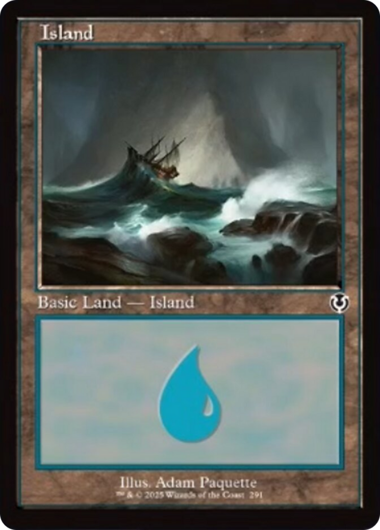 Island (291) (Retro Frame) [Innistrad Remastered] | Gear Gaming Fayetteville