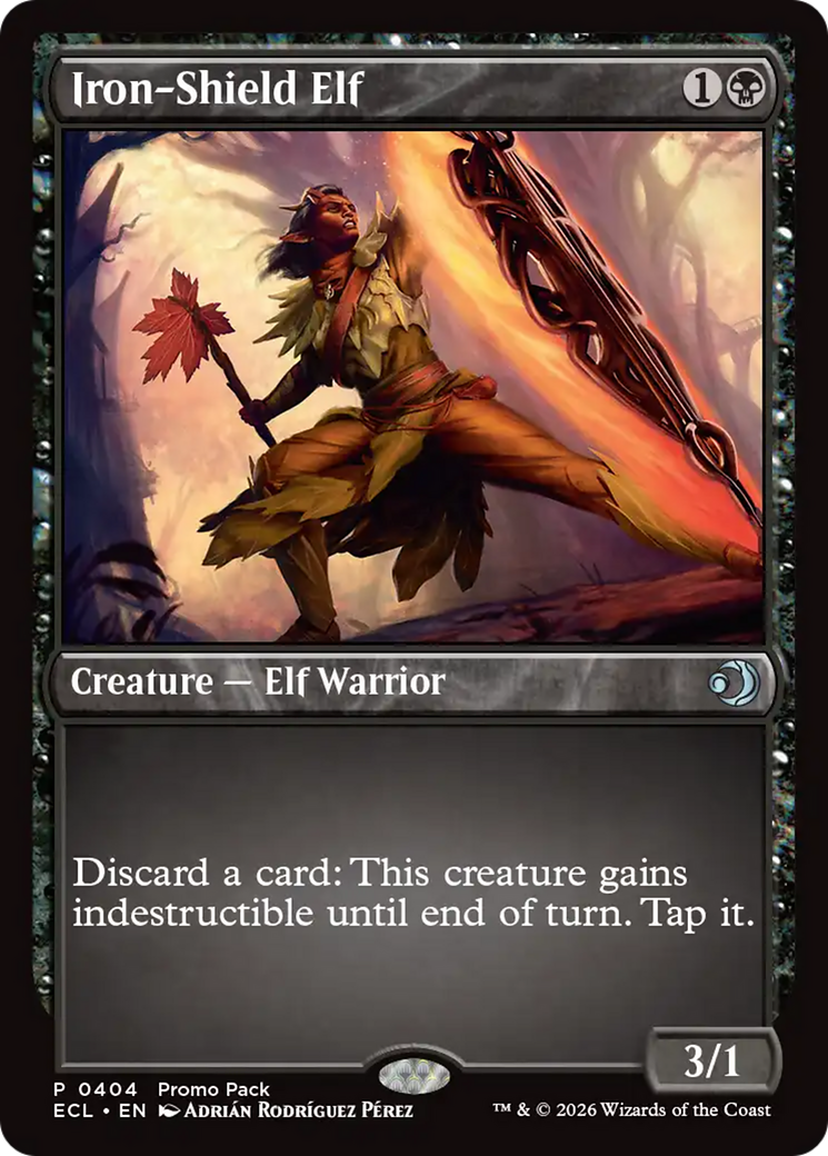 Iron-Shield Elf [Lorwyn Eclipsed Promos] | Gear Gaming Fayetteville