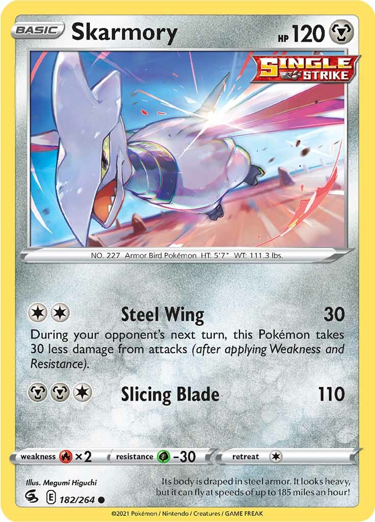 Skarmory (182/264) [Sword & Shield: Fusion Strike] | Gear Gaming Fayetteville