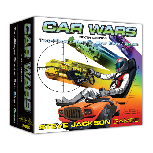 Car Wars Two-Player Starter Set Blue/Green | Gear Gaming Fayetteville