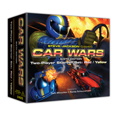 Car Wars Two-Player Starter Set Red/Yellow | Gear Gaming Fayetteville