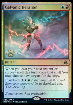Galvanic Iteration [Innistrad: Midnight Hunt Prerelease Promos] | Gear Gaming Fayetteville