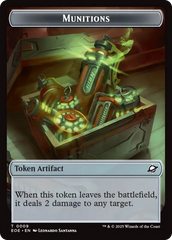 Robot // Munitions Double-Sided Token [Edge of Eternities Tokens] | Gear Gaming Fayetteville