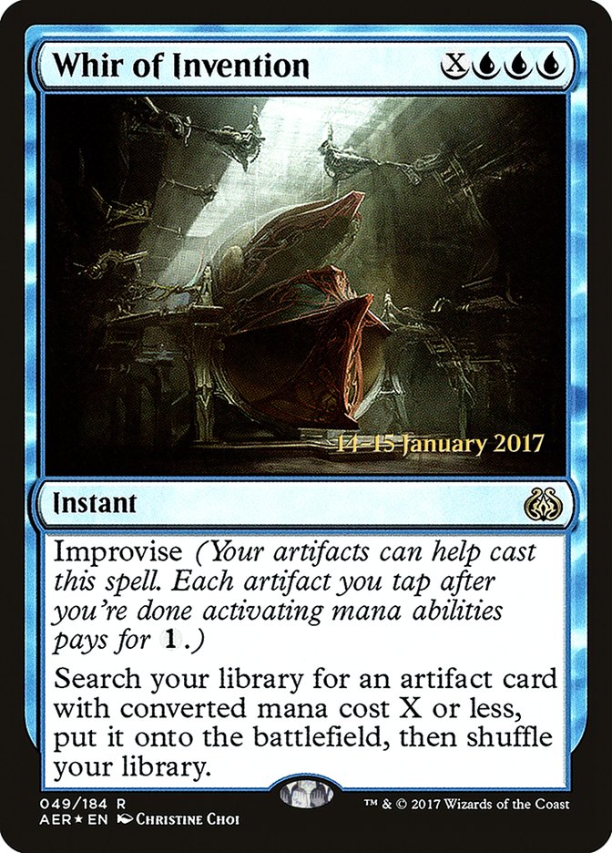 Whir of Invention [Aether Revolt Prerelease Promos] | Gear Gaming Fayetteville