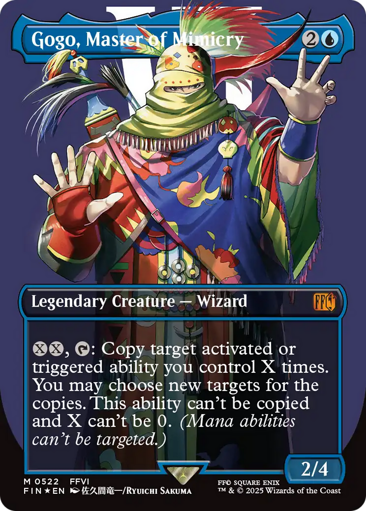 Gogo, Master of Mimicry (Borderless) (Surge Foil) [FINAL FANTASY] | Gear Gaming Fayetteville