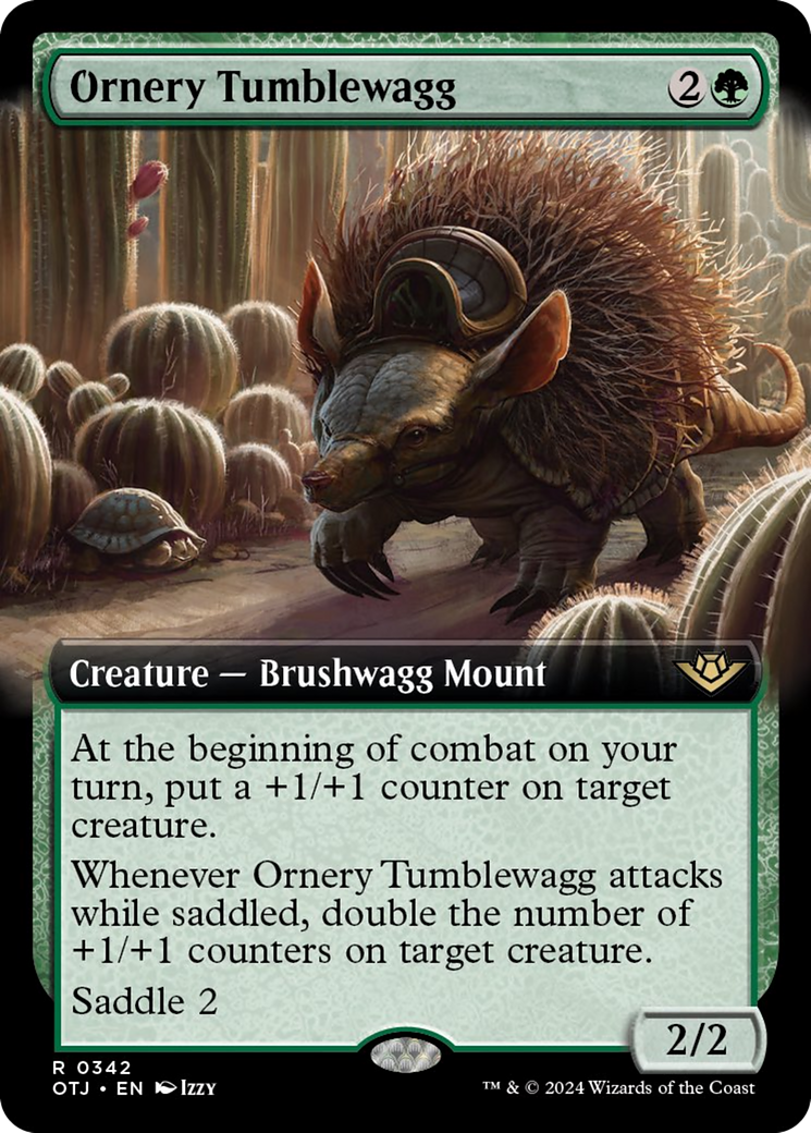 Ornery Tumblewagg (Extended Art) [Outlaws of Thunder Junction] | Gear Gaming Fayetteville