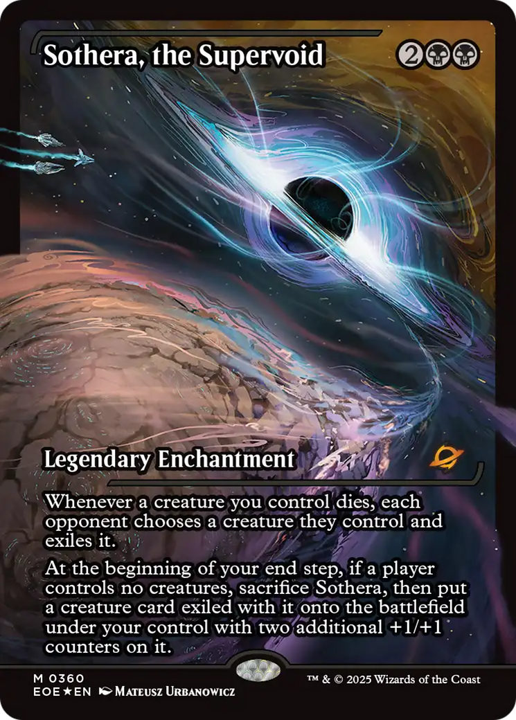 Sothera, the Supervoid (Showcase) [Edge of Eternities] | Gear Gaming Fayetteville