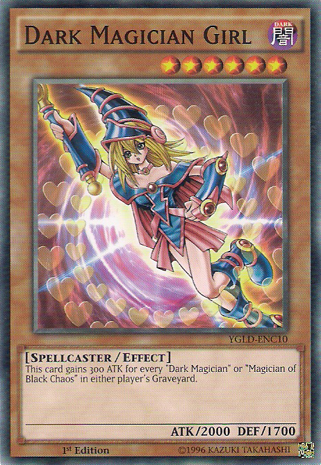 Dark Magician Girl [YGLD-ENC10] Common | Gear Gaming Fayetteville
