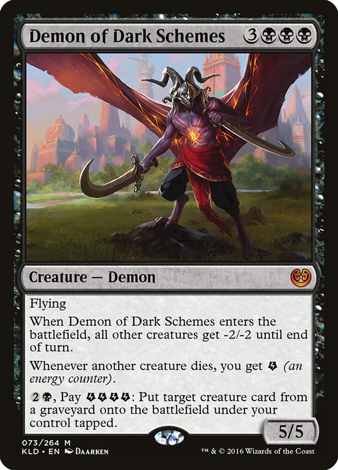 Demon of Dark Schemes [Kaladesh] | Gear Gaming Fayetteville