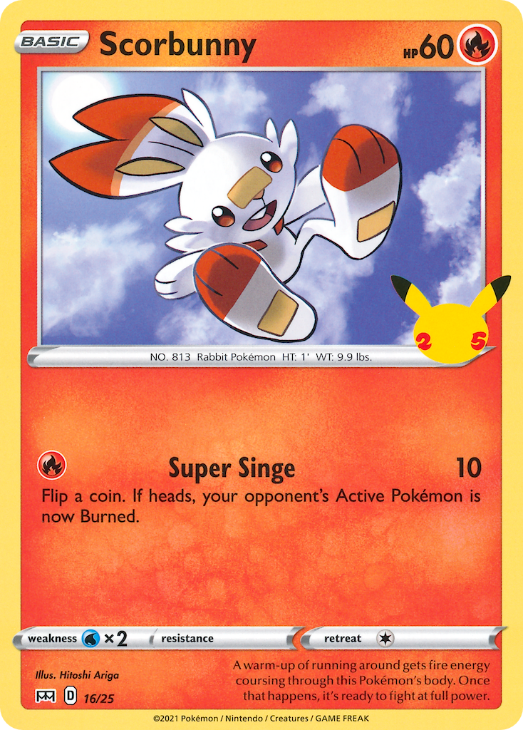 Scorbunny (16/25) [McDonald's 25th Anniversary] | Gear Gaming Fayetteville