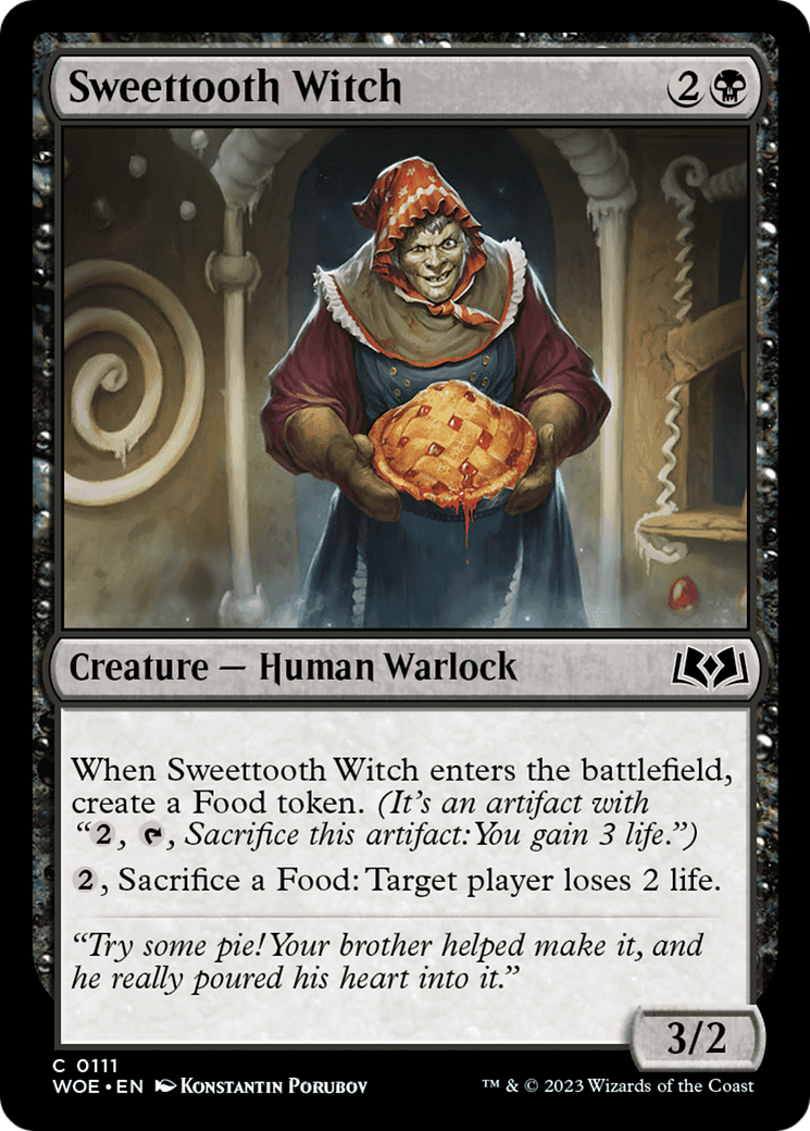 Sweettooth Witch [Wilds of Eldraine] | Gear Gaming Fayetteville