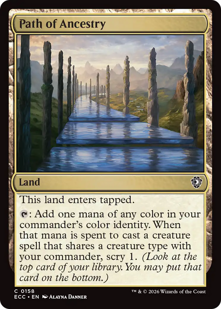 Path of Ancestry [Lorwyn Eclipsed Commander] | Gear Gaming Fayetteville
