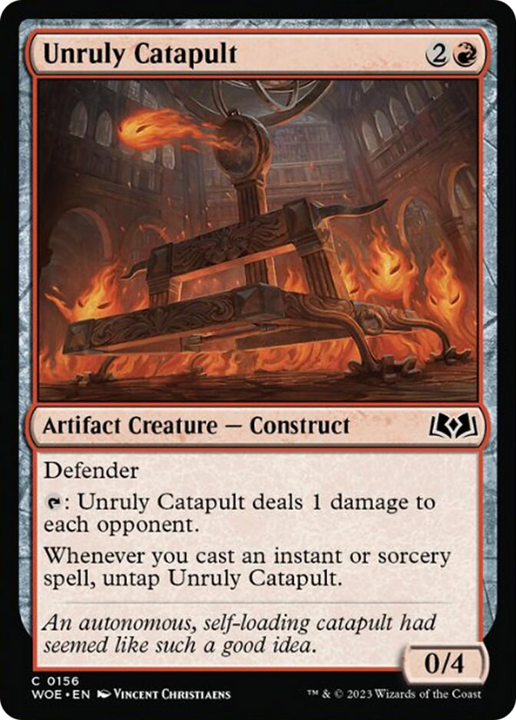 Unruly Catapult [Wilds of Eldraine] | Gear Gaming Fayetteville