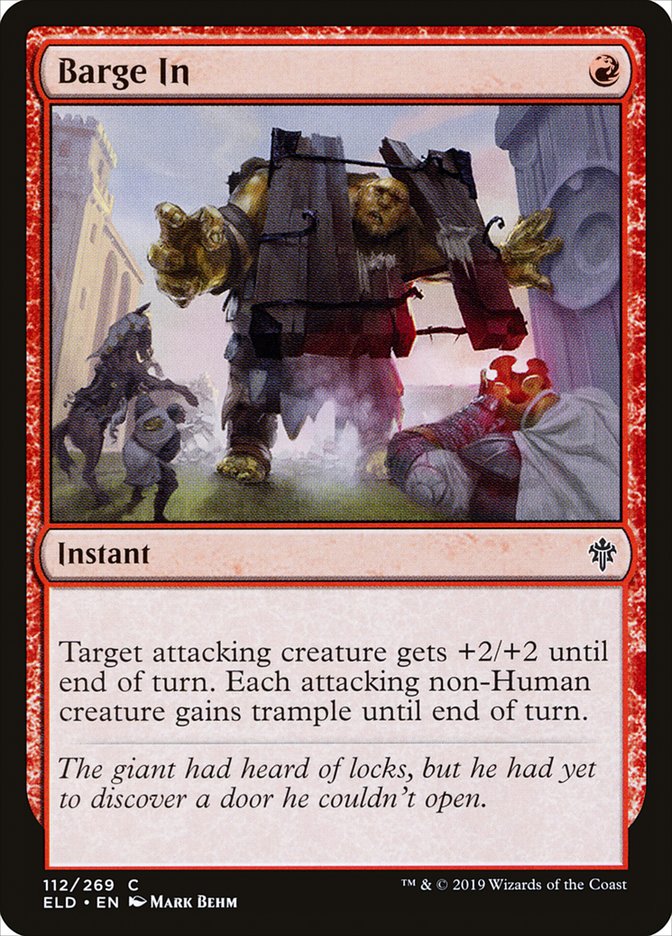 Barge In [Throne of Eldraine] | Gear Gaming Fayetteville