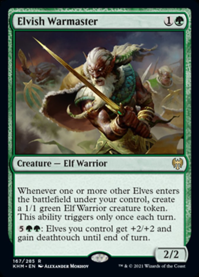 Elvish Warmaster [Kaldheim] | Gear Gaming Fayetteville