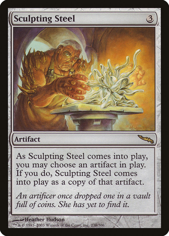 Sculpting Steel [Mirrodin] | Gear Gaming Fayetteville