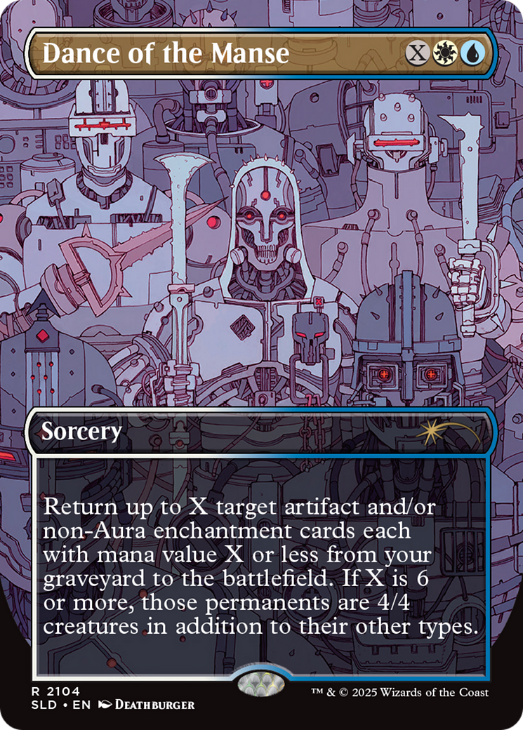 Dance of the Manse (Galaxy Foil) [Secret Lair Drop Series] | Gear Gaming Fayetteville