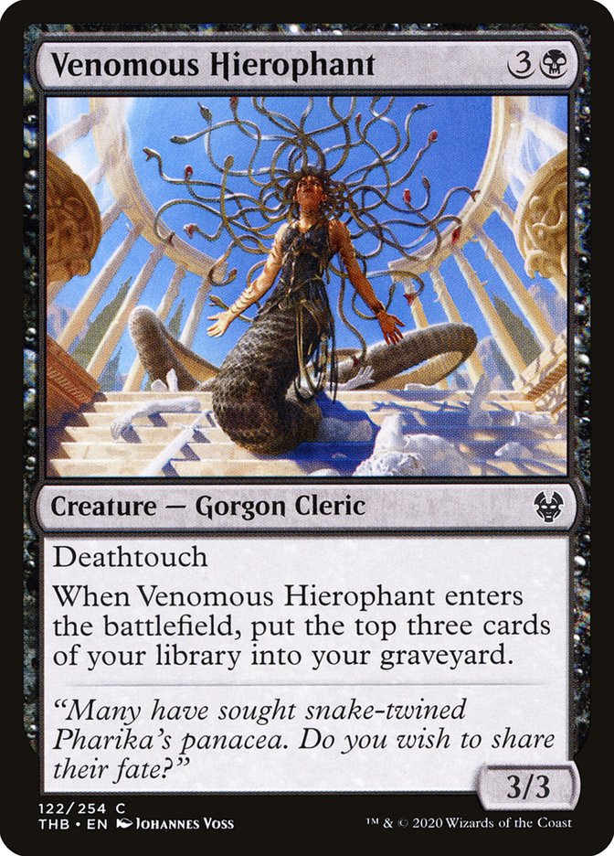 Venomous Hierophant [Theros Beyond Death] | Gear Gaming Fayetteville