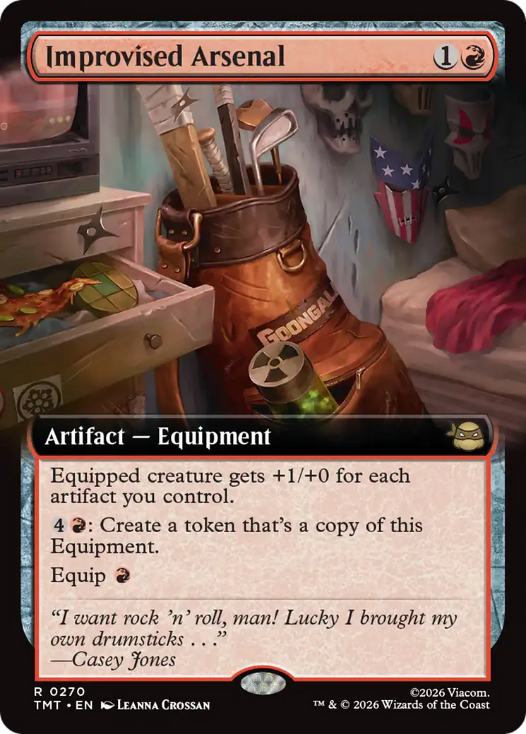 Improvised Arsenal (Extended Art) [Teenage Mutant Ninja Turtles] | Gear Gaming Fayetteville