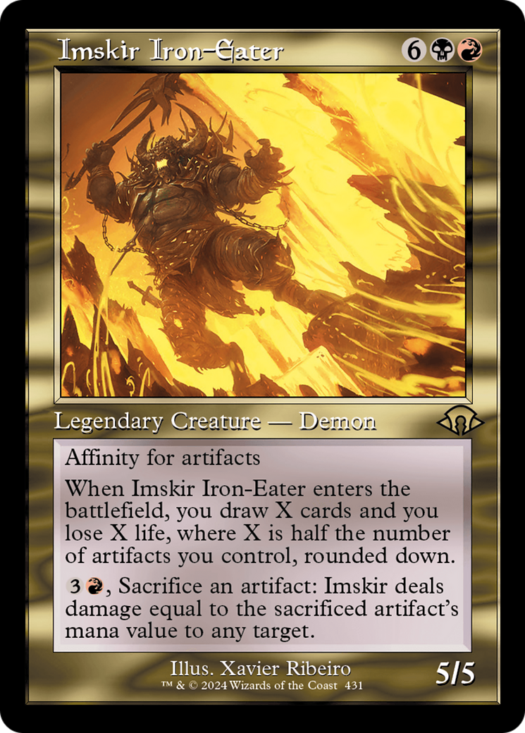 Imskir Iron-Eater (Retro) [Modern Horizons 3] | Gear Gaming Fayetteville