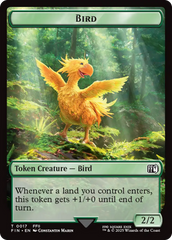 Bird (0017) // Wizard (0015) Double-Sided Token [FINAL FANTASY Tokens] | Gear Gaming Fayetteville