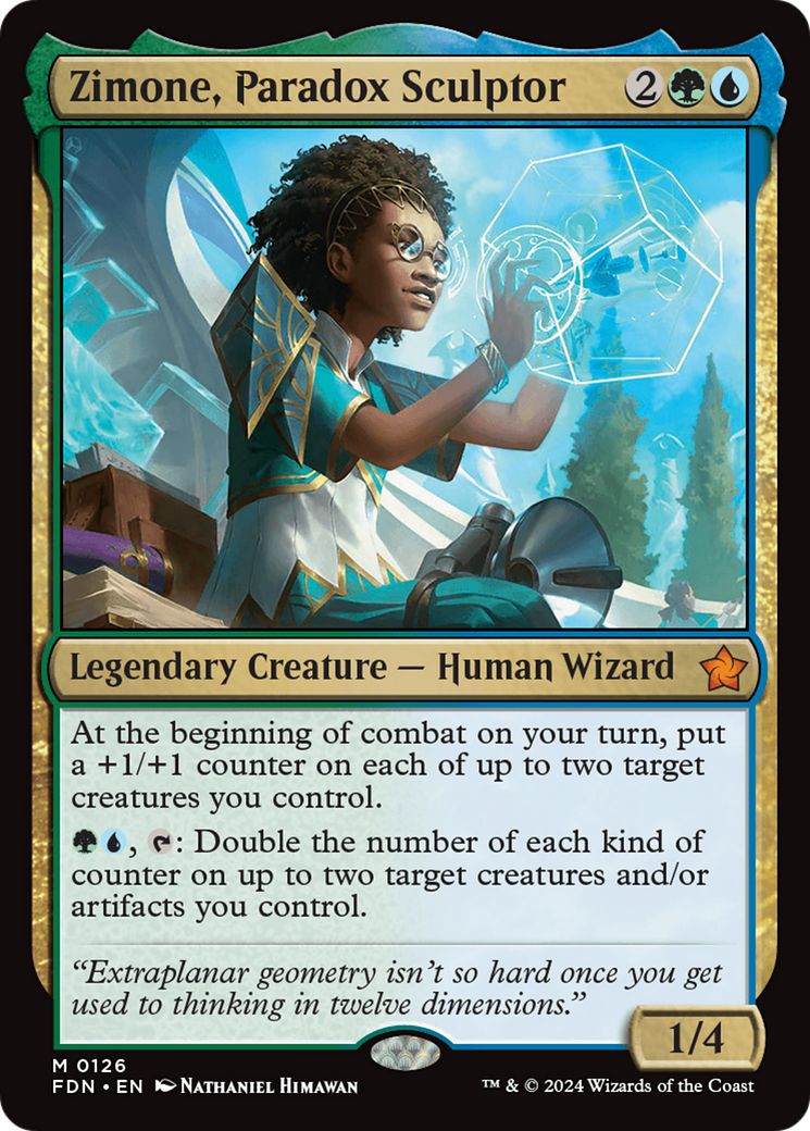 Zimone, Paradox Sculptor [Foundations] | Gear Gaming Fayetteville