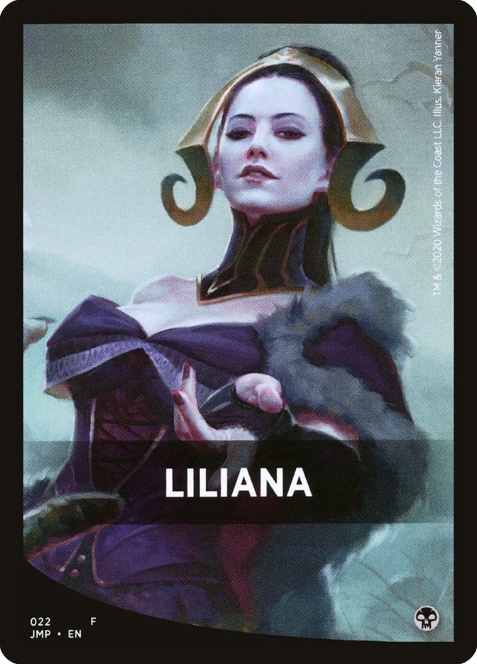 Liliana Theme Card [Jumpstart Front Cards] | Gear Gaming Fayetteville