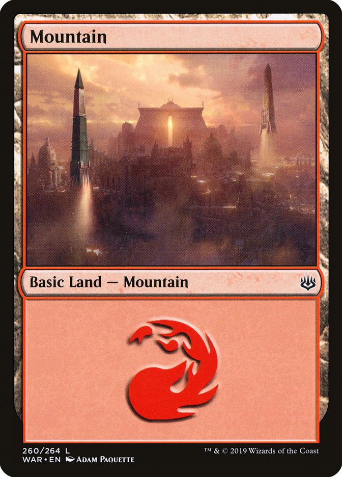 Mountain (260) [War of the Spark] | Gear Gaming Fayetteville