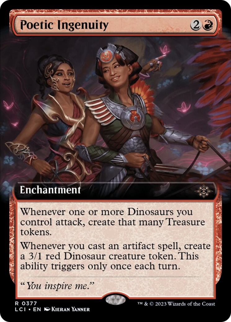 Poetic Ingenuity (Extended Art) [The Lost Caverns of Ixalan] | Gear Gaming Fayetteville