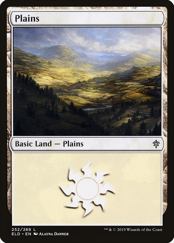 Plains (252) [Throne of Eldraine] | Gear Gaming Fayetteville